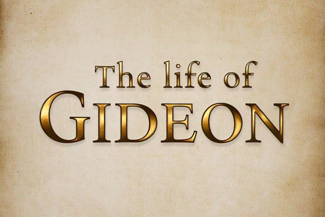 The Life of Gideon.