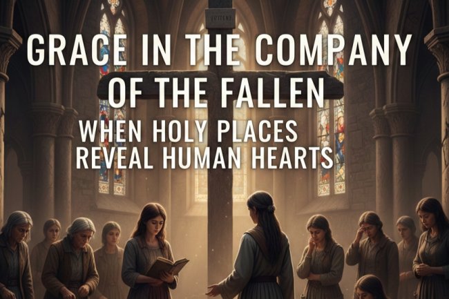Grace in the Company of the Fallen-When Holy Places Reveal Human Hearts