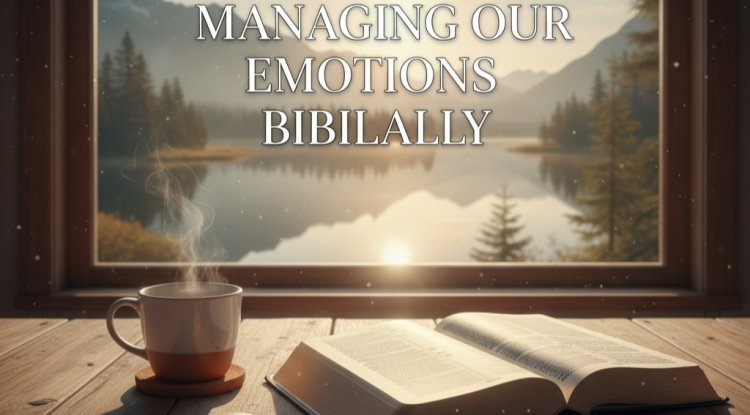 MANAGING OUR EMOTIONS BIBLICALLY (PART ONE)