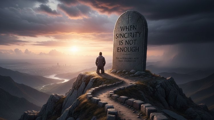 WHEN SINCERITY IS NOT ENOUGH