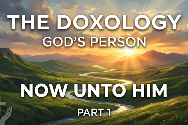 The Doxology — GOD’S PERSON (“Now unto Him”) [Part 1]
