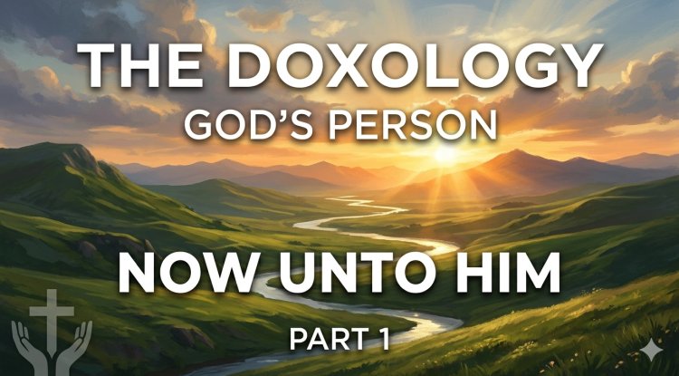 The Doxology — GOD’S PERSON (“Now unto Him”) [Part 1]
